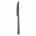 Linear Pvd Black Table Knife Solid Handle 9 1/4 in 18/10 Stainless Steel Pvd Mirror
