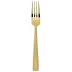 Siena Gold Table Fork 8 In 18/10 Stainless Steel Pvd Mirror