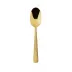 Siena Gold Dessert Spoon 7 1/8 In 18/10 Stainless Steel Pvd Mirror