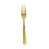 Imagine Pvd Gold Table Fork 8 1/4 In 18/10 Stainless Steel Pvd Mirror