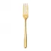Hannah Gold Table Fork 8 1/4 In 18/10 Stainless Steel Pvd Mirror (Special Order)