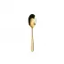 Hannah Gold Mocha Spoon 4 1/2 In 18/10 Stainless Steel Pvd Mirror (Special Order)