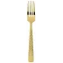 Cortina Gold Table Fork 8 In 18/10 Stainless Steel Pvd Mirror