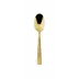 Cortina Gold Tea/Coffee Spoon 5 1/2 In 18/10 Stainless Steel Pvd Mirror