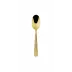 Cortina Gold Mocha Spoon 4 3/8 In 18/10 Stainless Steel Pvd Mirror