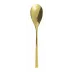 H-Art Satin Gold Serving Spoon 9 5/8 In 18/10 Stainless Steel Pvd