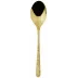 Venezia Gold Table Spoon 8 In 18/10 Stainless Steel Pvd Mirror