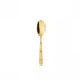 Jungle Pvd Gold Mocha Spoon 4 1/4 In 18/10 Stainless Steel Pvd Gold