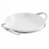 New Living Round Rice Dish Set Round 14 1/8 On Stainless Steel