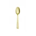 Flat Antico Gold Tea/Coffee Spoon 5 7/16 In 18/10 Stainless Steel Antico Pvd Finishing (Special Order)