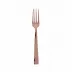Flat Pvd Copper Dessert Fork 7 1/8 in 18/10 Stainless Steel Pvd Mirror (Special Order)