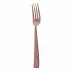 Flat Pvd Copper Serving Fork 9 5/8 in 18/10 Stainless Steel Pvd Mirror (Special Order)