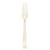 Flat Pvd Champagne Table Fork 8 in 18/10 Stainless Steel Pvd Mirror (Special Order)