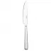 Flat Diamond S/S Table Knife Solid Handle 9 5/16 In Diamond Stainless Steel