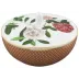 Tresor Fleuri Beige Rhododendron Sugar Bowl 4.65 in Gift Box