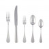 Baguette Silverplated 5-Pc Place Setting Hollow Handle On 18/10 Stainless Steel