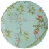 Paradis Turquoise American Dinner Plate N°2 Diam 10.6 in