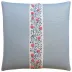 Ashoka Slubby Linen Breeze Ashoka Rose and Sky Tape 14 x 20 in Pillow