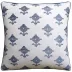 Rubia Embroidery Blue 14 x 20 in Pillow