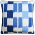 Kasuri Blue White 14 x 20 in Pillow