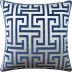 Ming Trail Navy 22 x 22 in Pillow