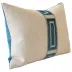 Giorgio Linen Ingot Tape Baltic 14 x 20 in Pillow