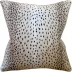 Doe Classic Black 22 x 22 in Pillow