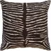 Le Zebre Brown 14 x 20 in Pillow