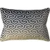 Ming Fret Velvet Taupe 14 x 20 in Pillow