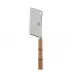 Bamboo Light Wood Cheese Cleaver 8"