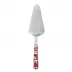 Toile De Jouy Red Tart Slicer 10"