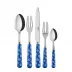 Provencal Lapis Blue 5-Pc Setting (Dinner Knife, Dinner Fork, Soup Spoon, Salad Fork, Teaspoon)