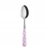 Provencal Pink Dessert Spoon 7.5"