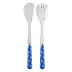 Provencal Lapis Blue 2-Pc Salad Serving Set 10.25" (Fork, Spoon)