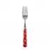 Provencal Red Cake Fork 6.5"