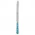 Provencal Turquoise Bread Knife 11"