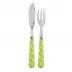 Provencal Light Green Fish Set 8.25" (Knife, Fork)