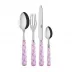 Provencal Pink 4-Pc Setting (Dinner Knife, Dinner Fork, Soup Spoon, Teaspoon)