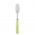 Gingham Lime Dinner Fork 8.5"