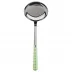 Gingham Garden Green Ladle 10.5"