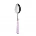 Gingham Pink Dessert Spoon 7.5"