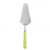 Gingham Lime Tart Slicer 10"