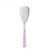 Gingham Pink Rice Serving Spoon 10"