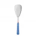 Gingham Lapis Blue Rice Serving Spoon 10"