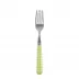 Gingham Lime Cake Fork 6.5"