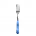 Gingham Lapis Blue Cake Fork 6.5"