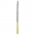 Gingham Yellow Bread Knife 11"