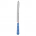 Gingham Lapis Blue Bread Knife 11"