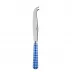 Gingham Lapis Blue Large Cheese Knife 9.5"