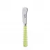 Gingham Lime Butter Spreader 5.5"